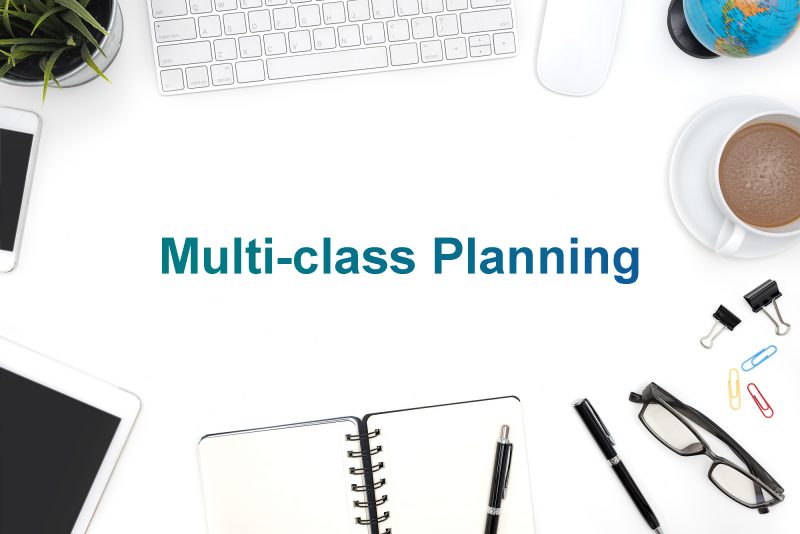 Multi-class Planning Made Easy